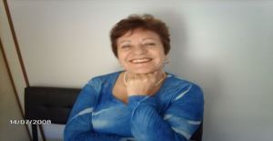 Lisema 74 years old I am from Blumenau/Santa Catarina, Seeking Dating Friendship with Man